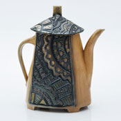 handbuilt teapot